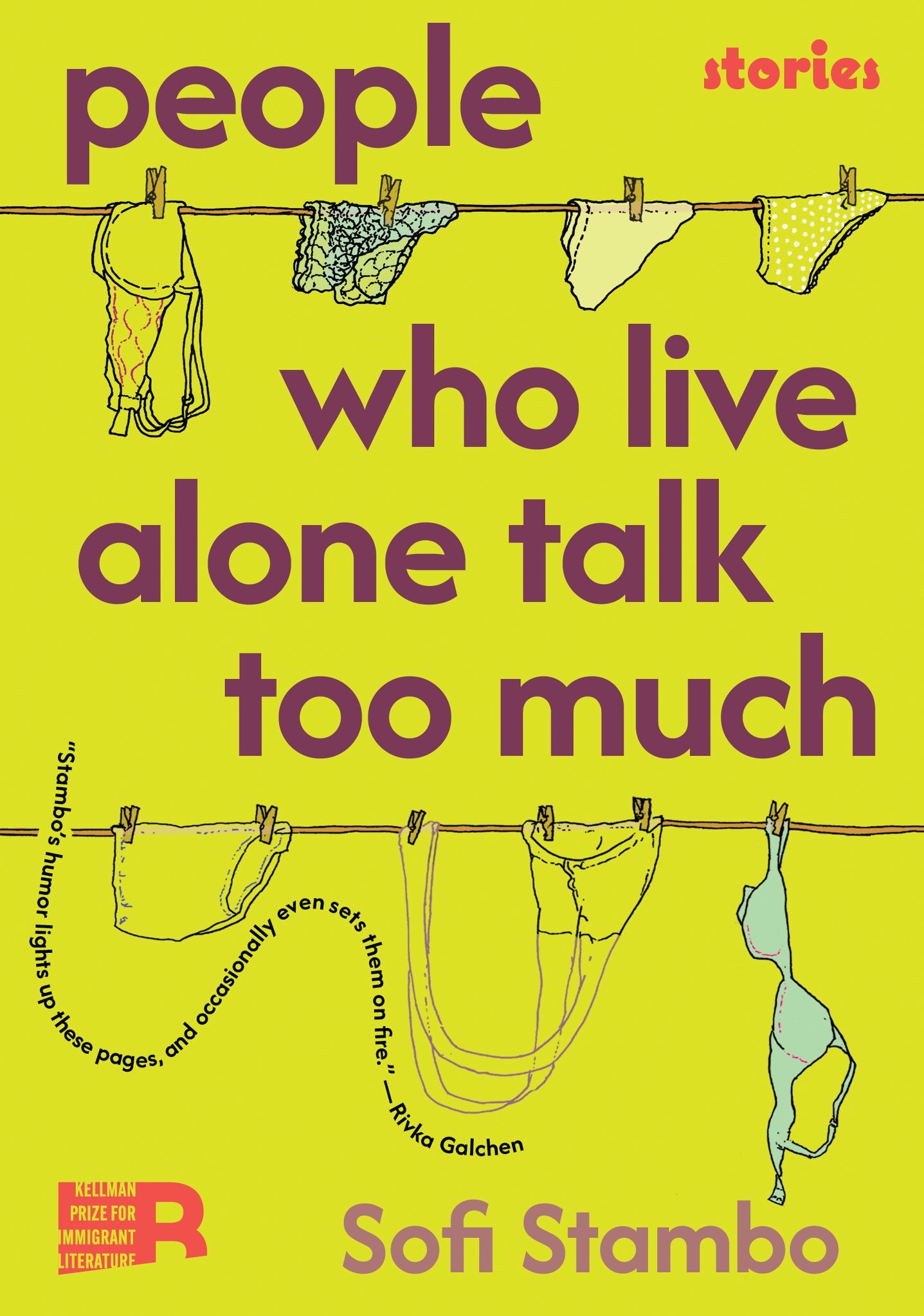 Cover image for People Who Live Alone Talk Too Much ISBN 9781632064189