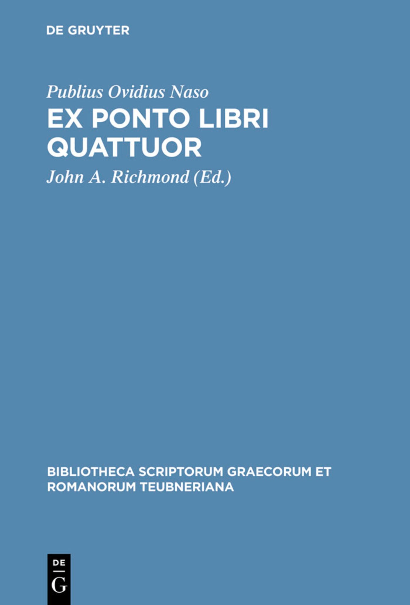 Ex Ponto libri quattuor
