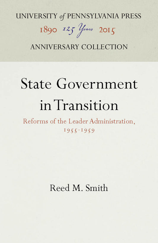 State Government in Transition