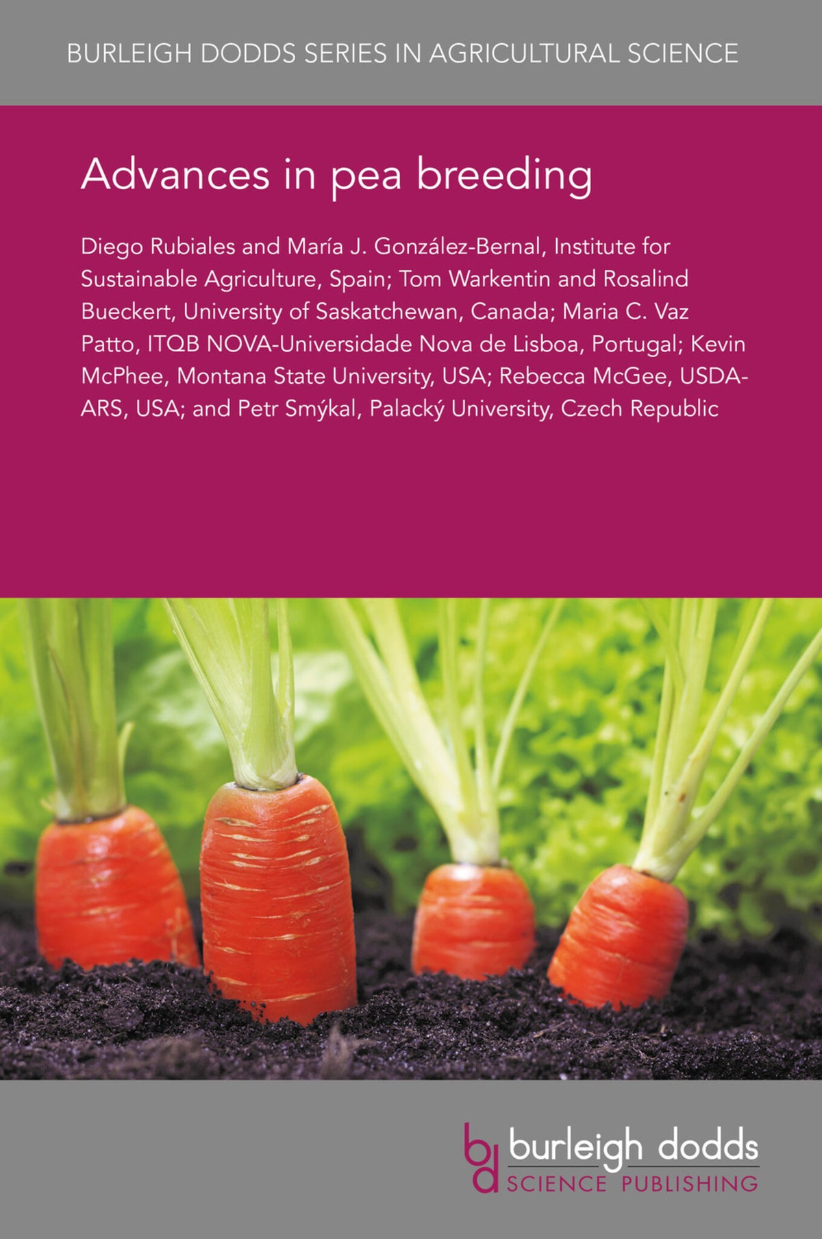 Cover image for Advances in pea breeding ISBN 9781838798925