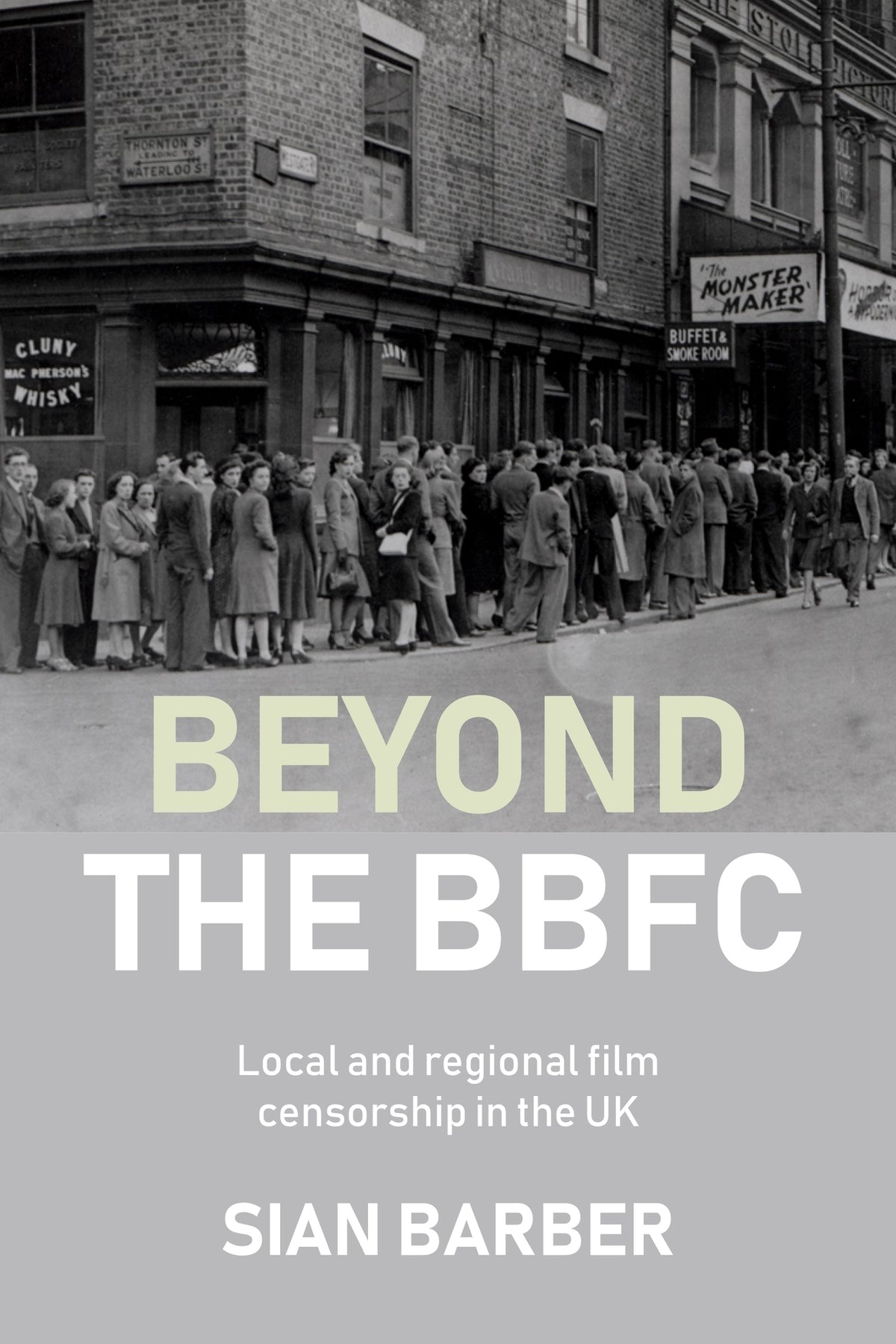 Cover image for Beyond the BBFC ISBN 9781807072506