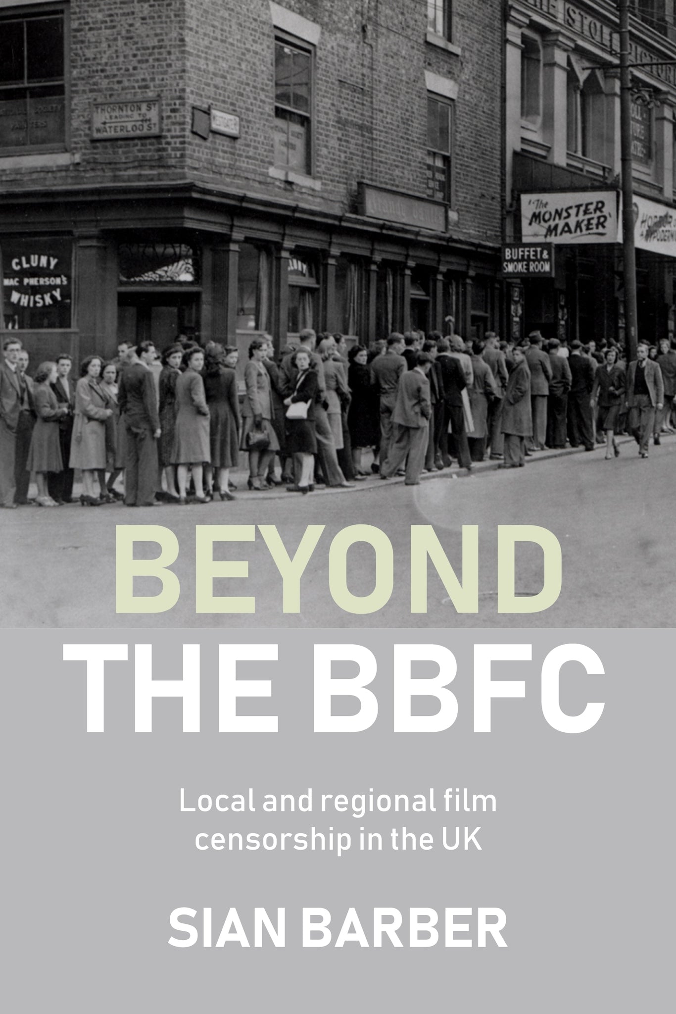 Cover image for Beyond the BBFC ISBN 9781807072506