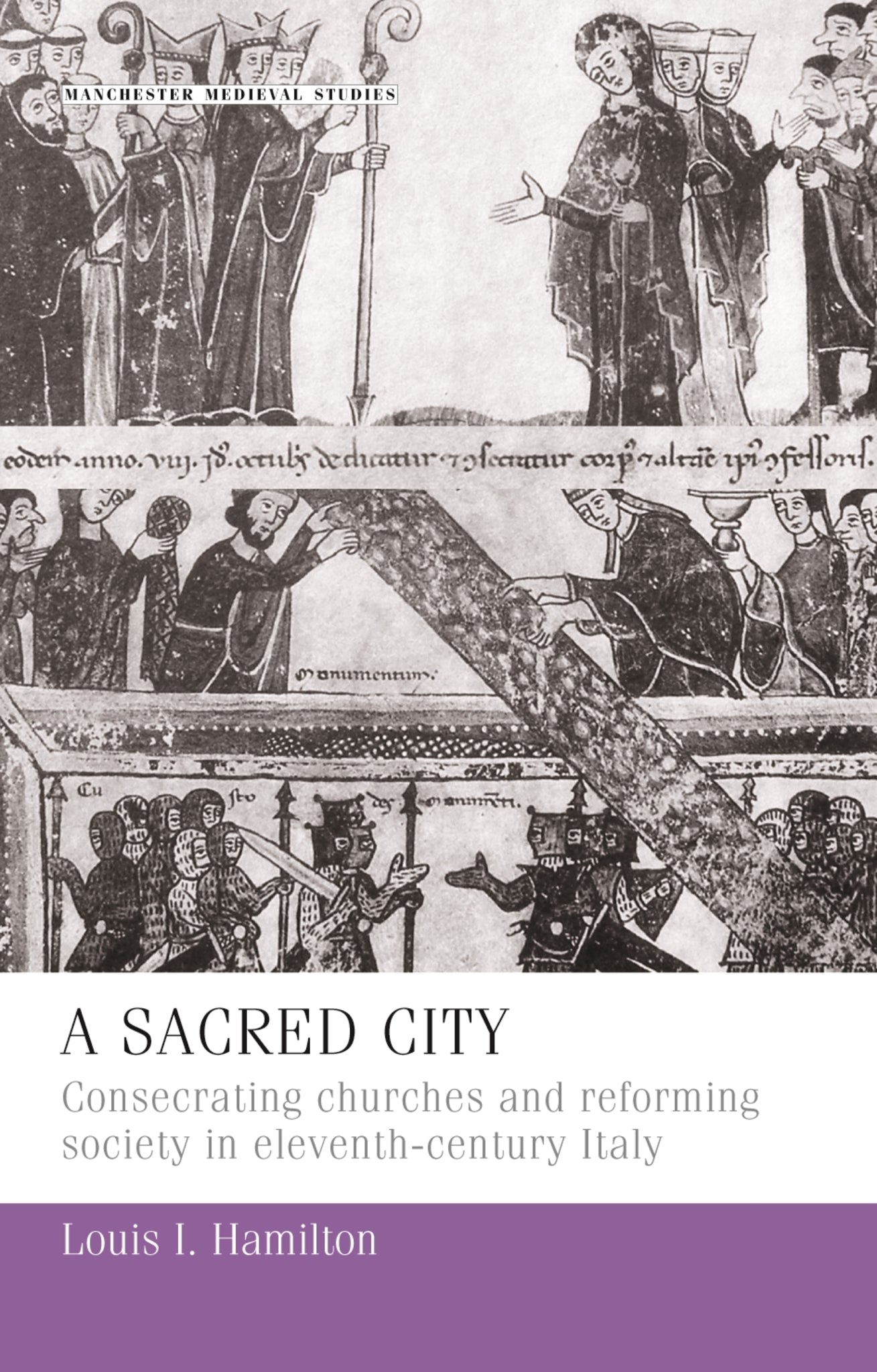 Cover image for A sacred city ISBN 9780719080265