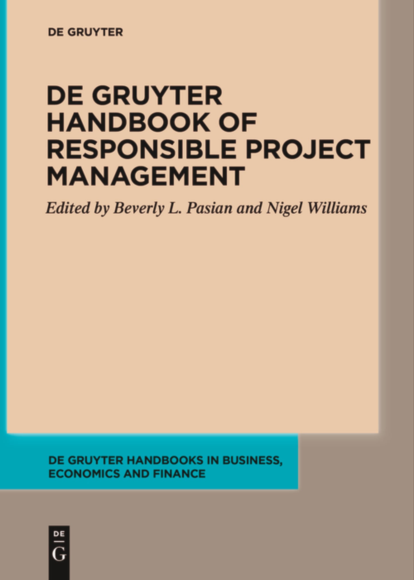 De Gruyter Handbook of Responsible Project Management
