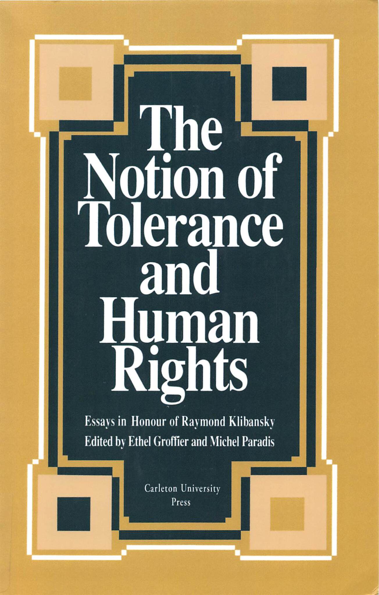 The Notion of Tolerance and Human Rights