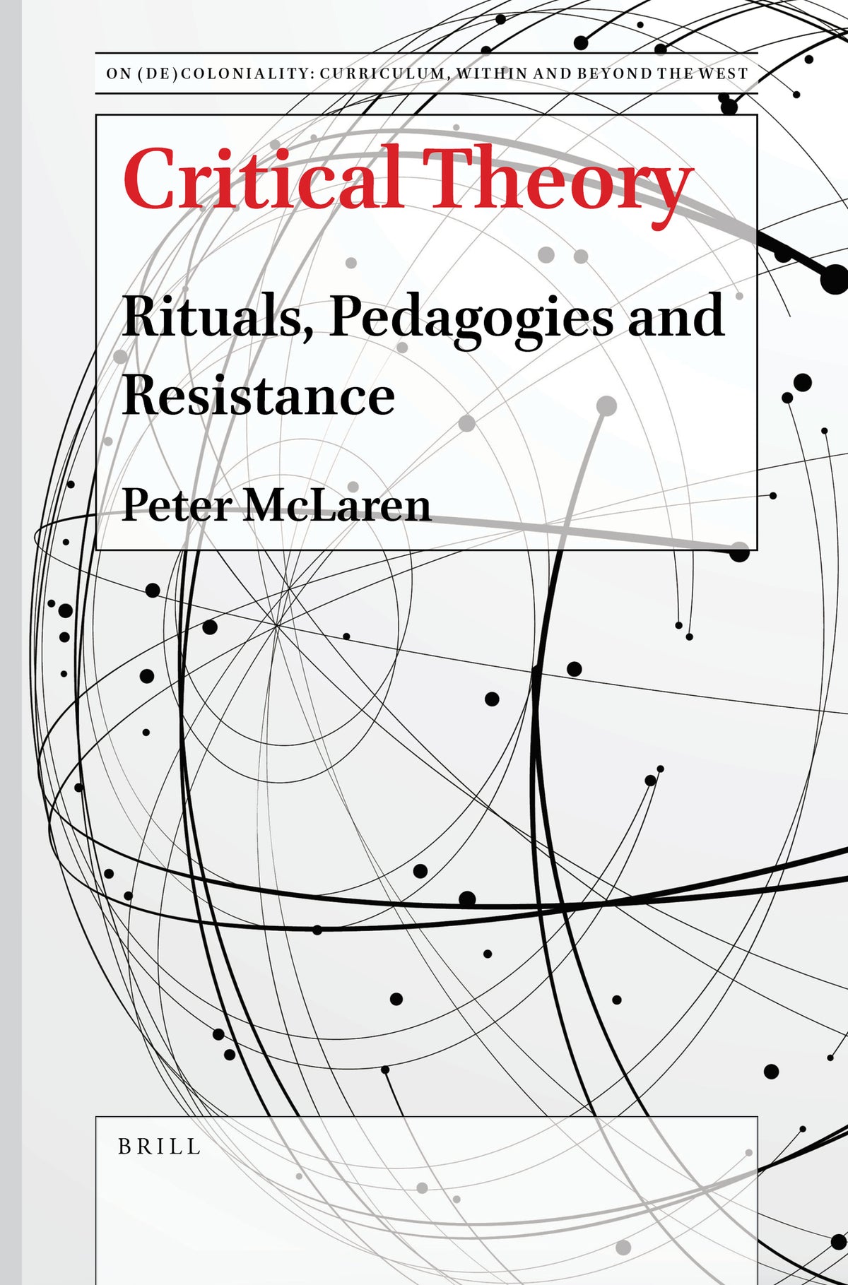 Cover image for Critical Theory: Rituals, Pedagogies and Resistance ISBN 9789004507678