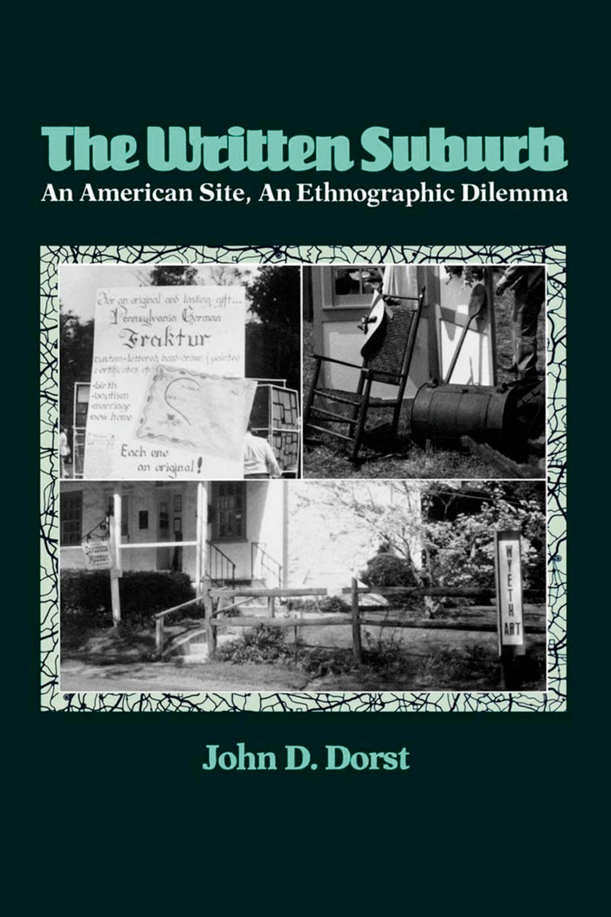 Cover image for The Written Suburb ISBN 9780812208443