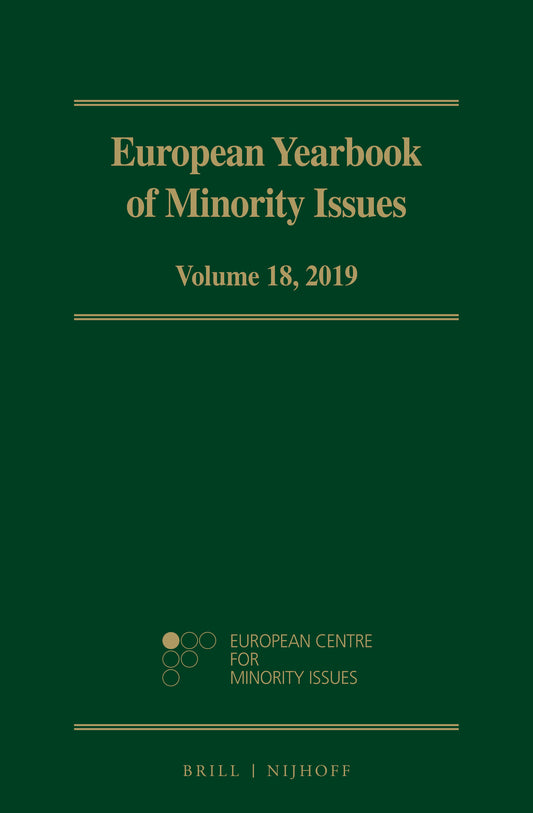 European Yearbook of Minority Issues, Volume 18 (2019)