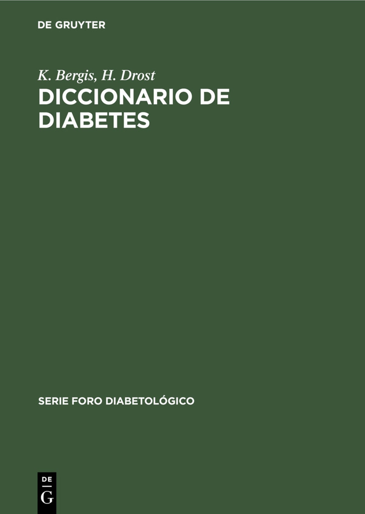 Diccionario de diabetes
