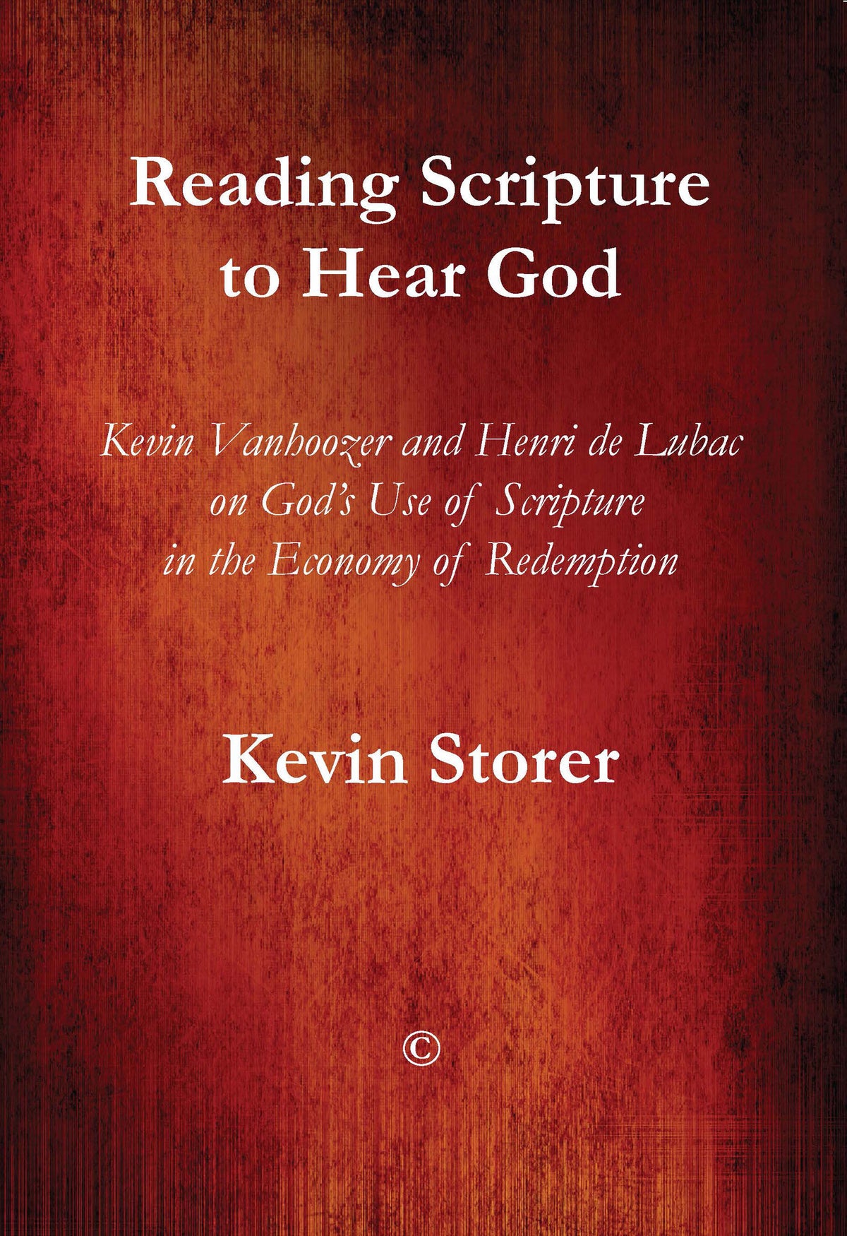 Cover image for Reading Scripture to Hear God ISBN 9780227175316