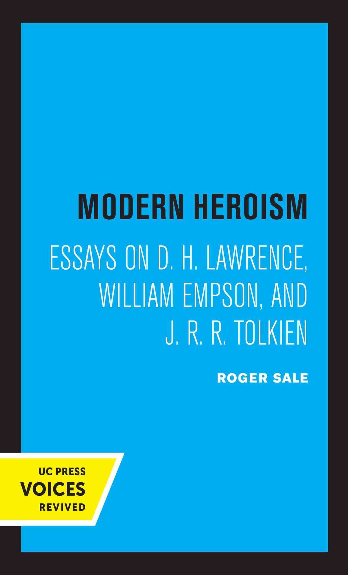 Cover image for Modern Heroism ISBN 9780520309906