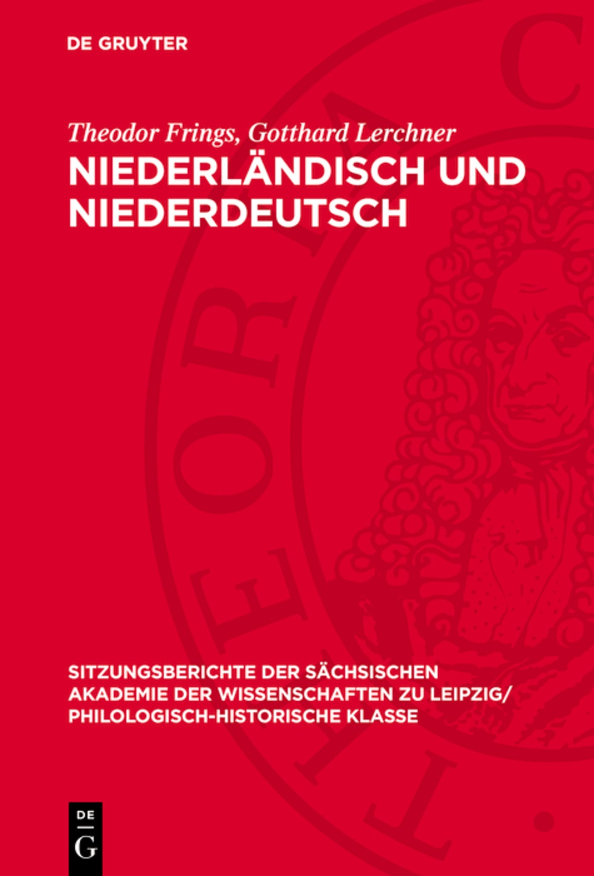 Cover image for Niederländisch und Niederdeutsch ISBN 9783112701027