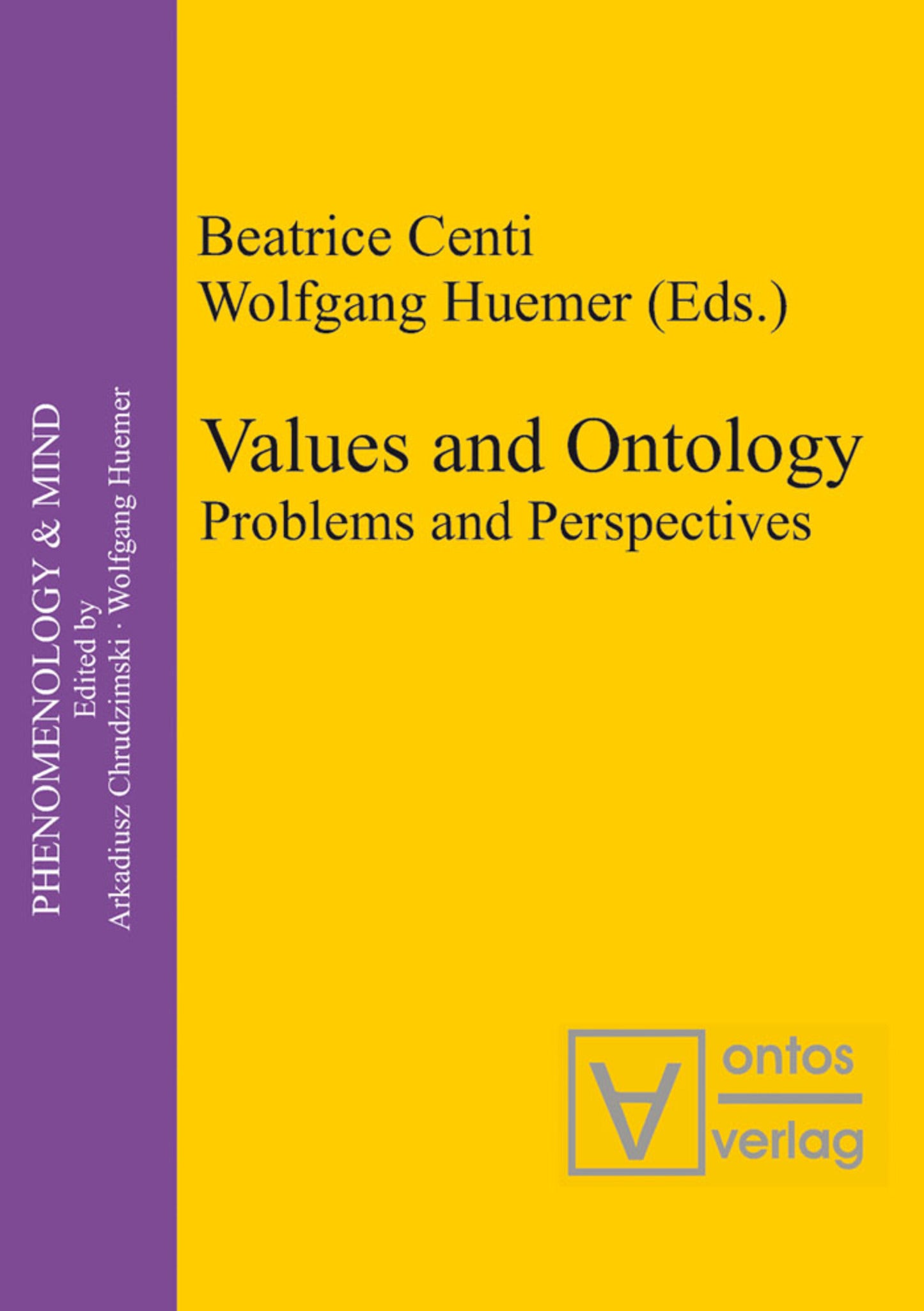 Cover image for Values and Ontology ISBN 9783110324976