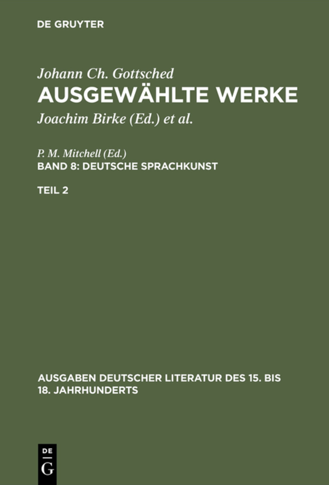 Deutsche Sprachkunst. Zweiter Teil