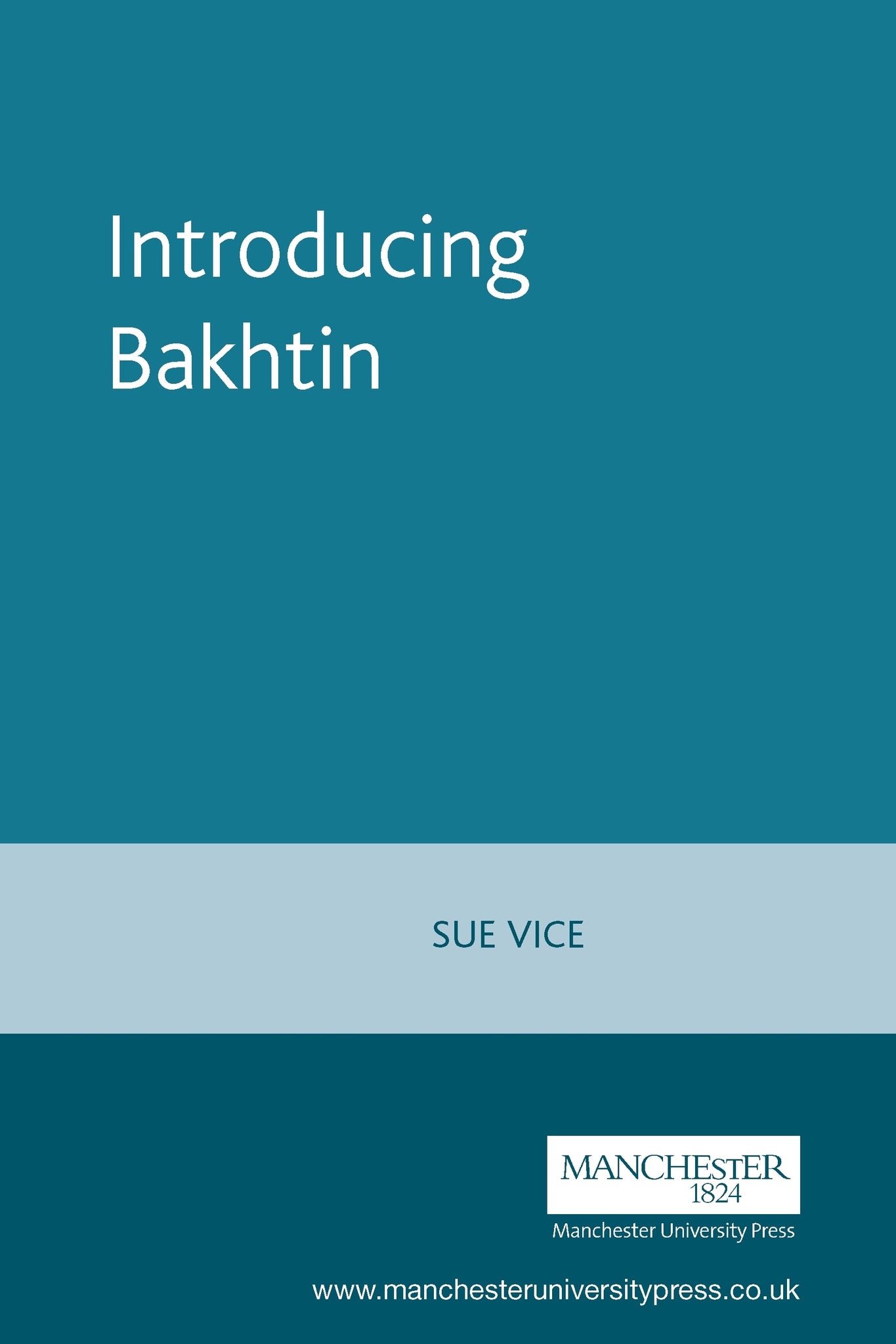 Cover image for Introducing Bakhtin ISBN 9780719043284