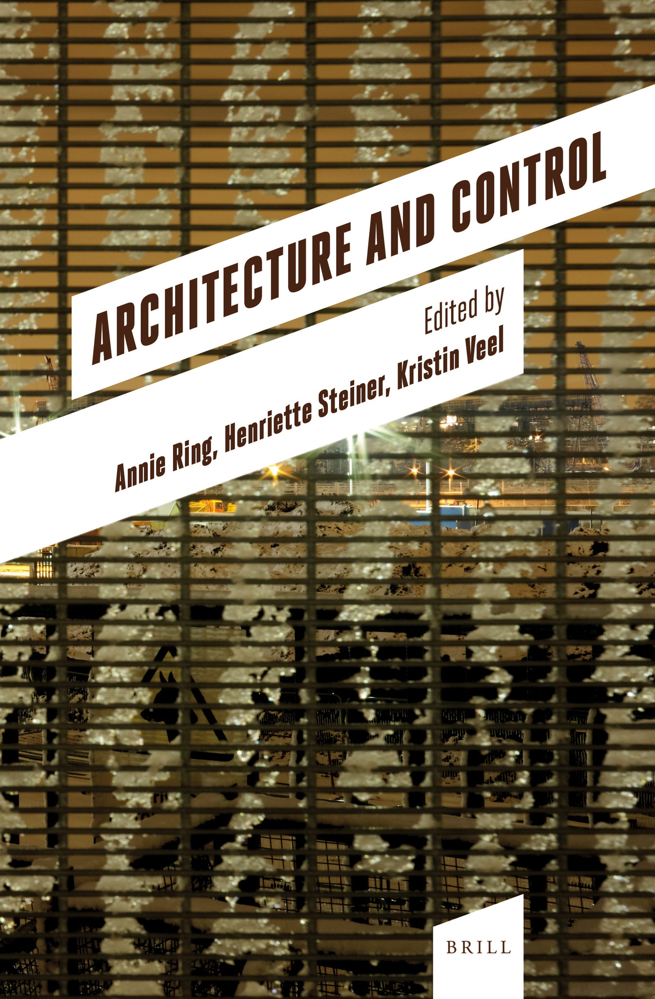 Cover image for Architecture and Control ISBN 9789004355606