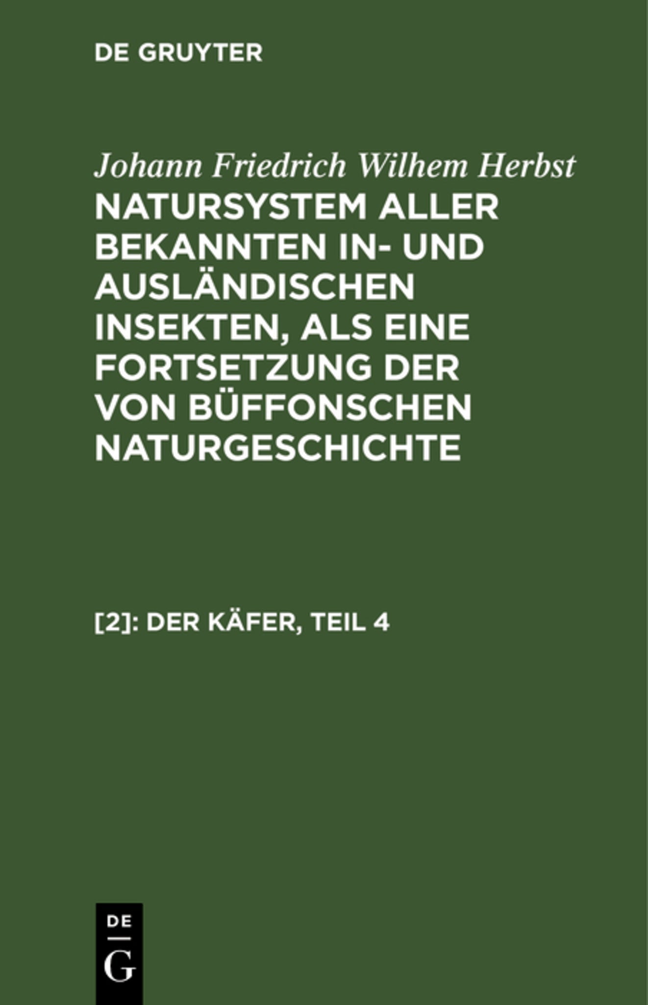 Cover image for Der Käfer, Teil 4 ISBN 9783112664391