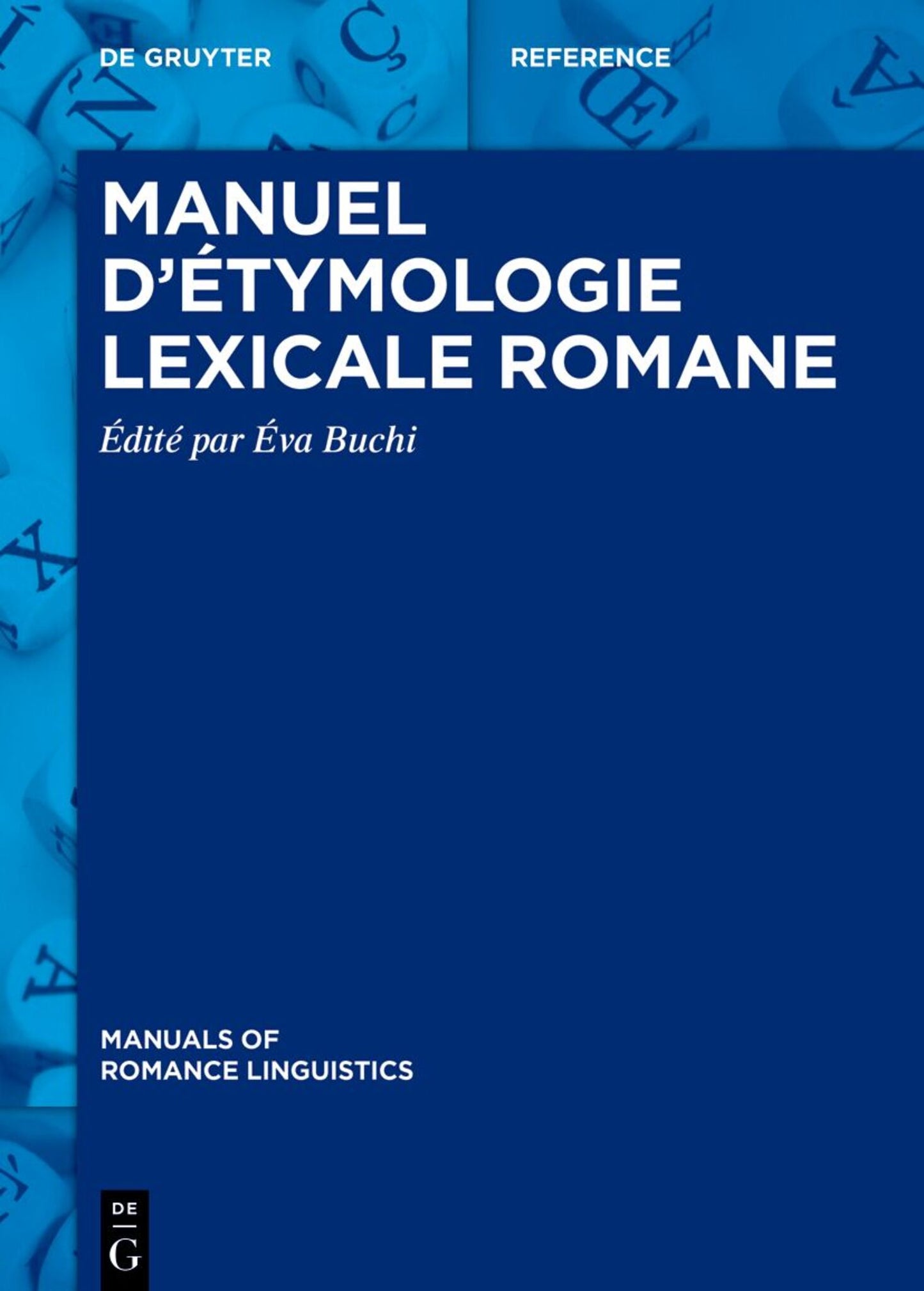 Manuel d’étymologie lexicale romane