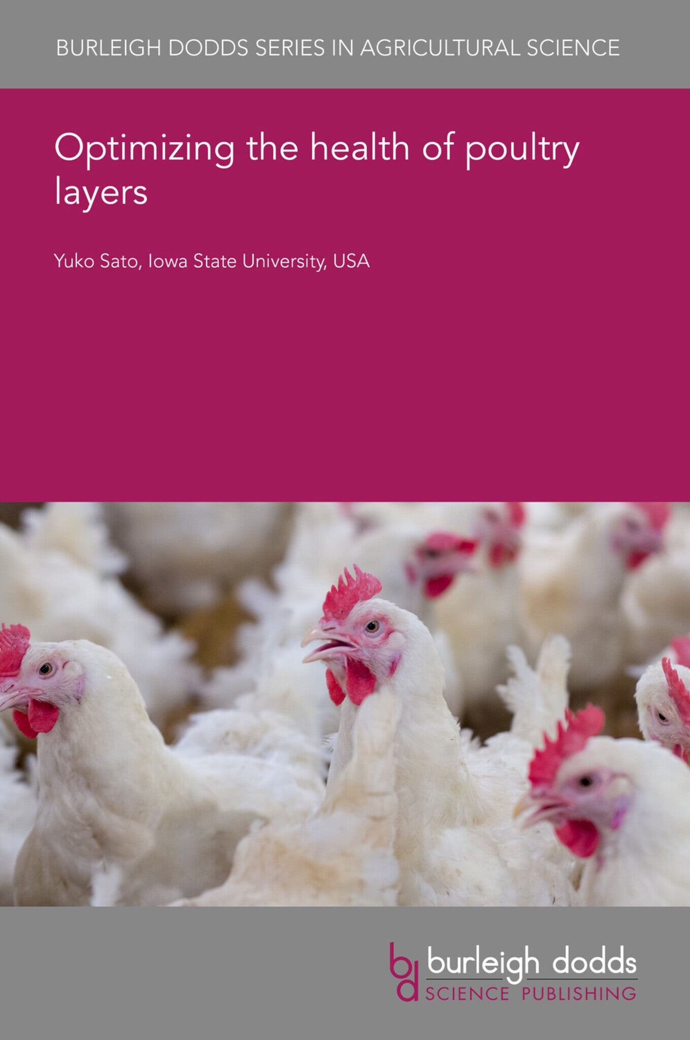 Cover image for Optimizing the health of poultry layers ISBN 9781801465793