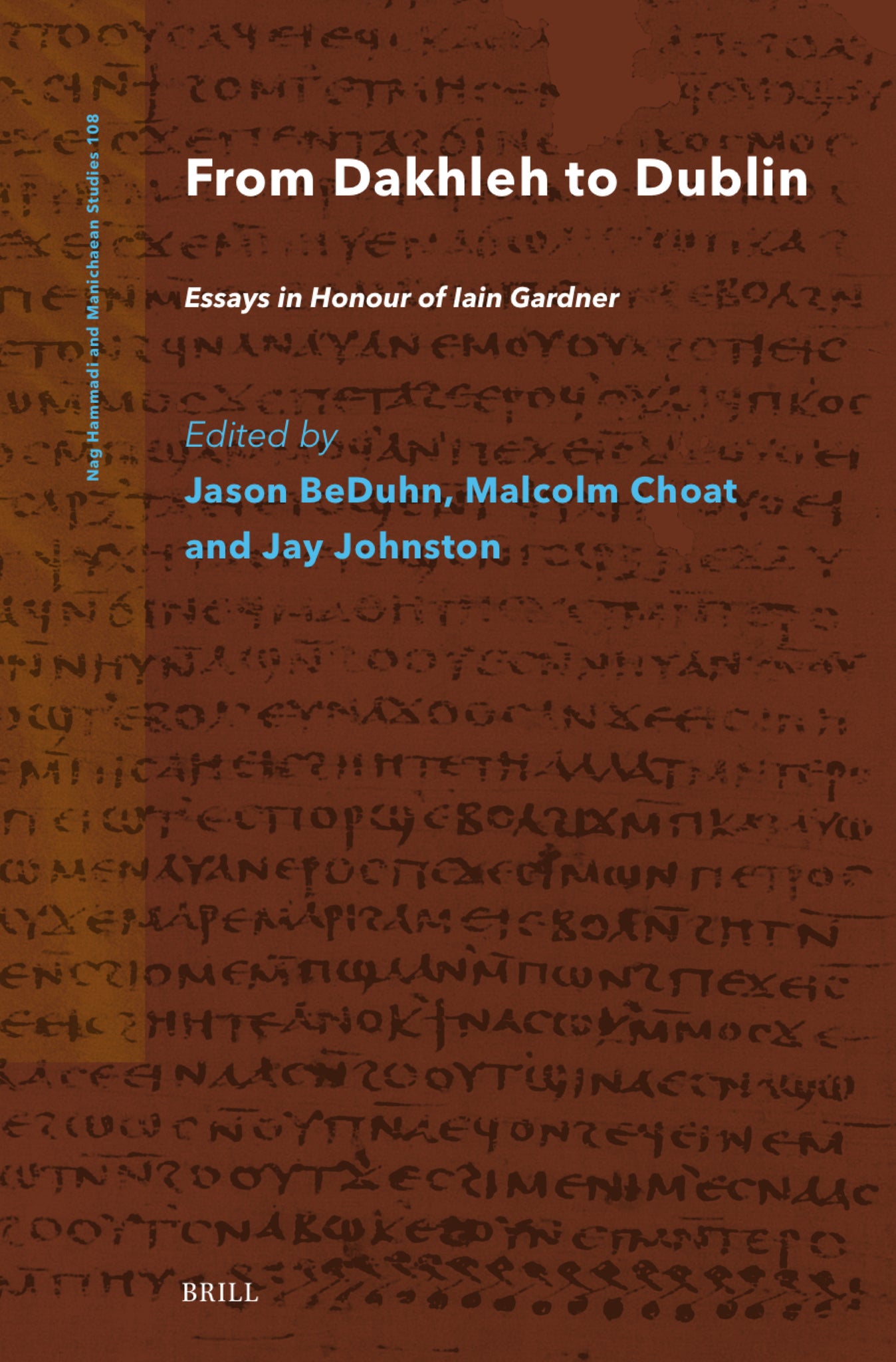 Cover image for From Dakhleh to Dublin ISBN 9789004766631