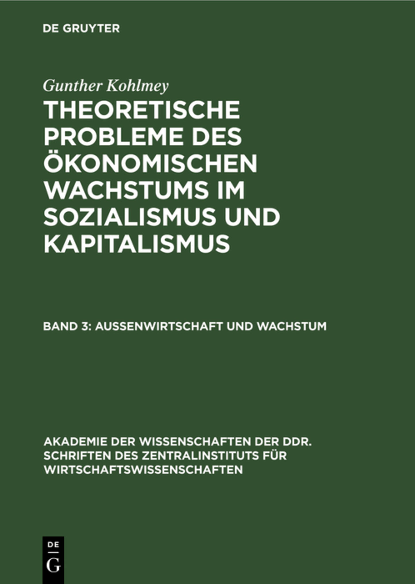 Außenwirtschaft und Wachstum