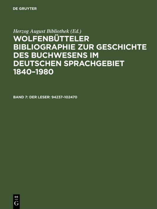 Der Leser: 94237–102470