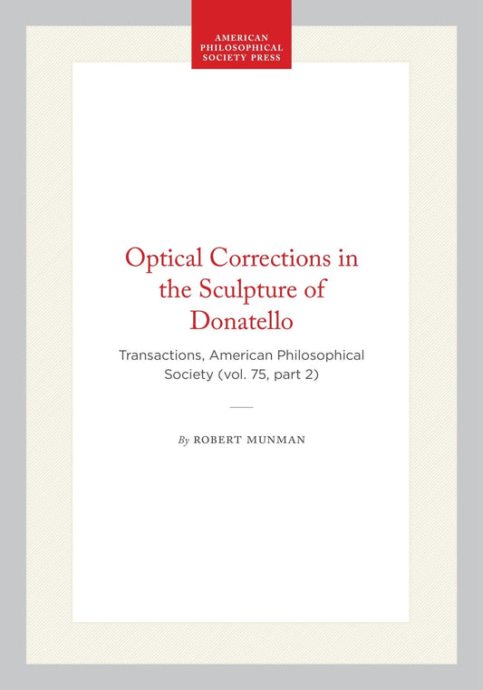 Optical Corrections in the Sculpture of Donatello