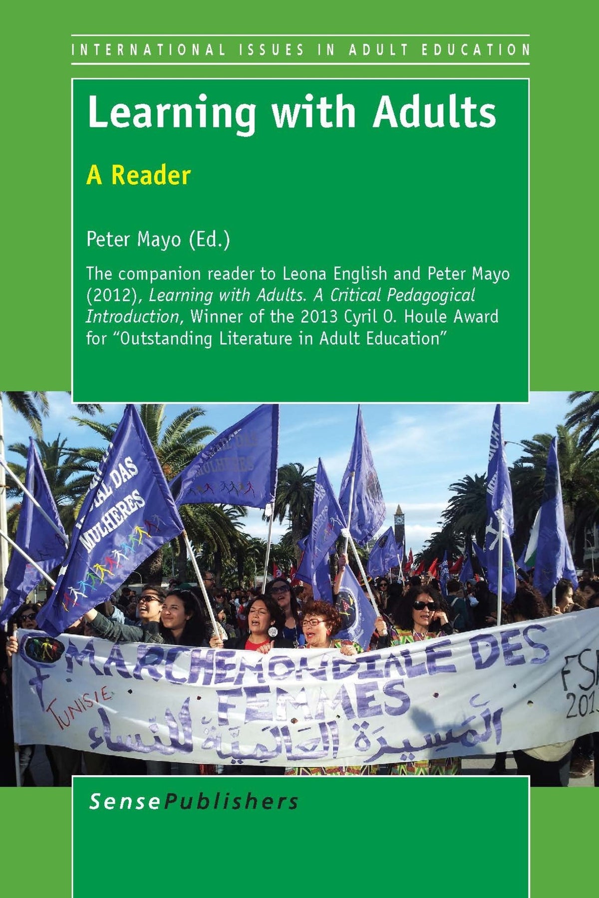 Cover image for Learning with Adults ISBN 9789462093348