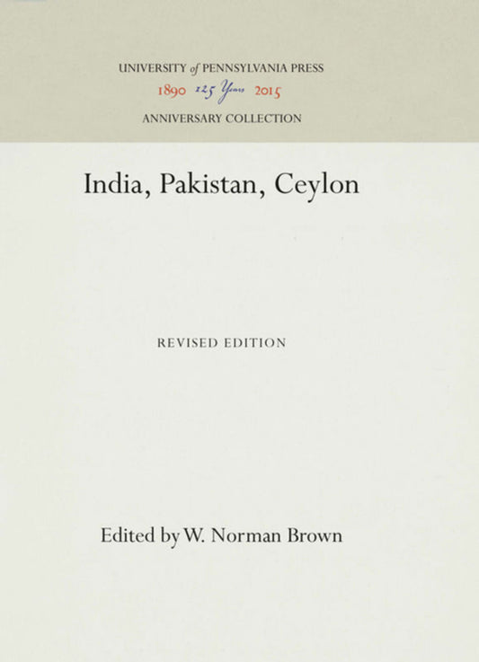 India, Pakistan, Ceylon