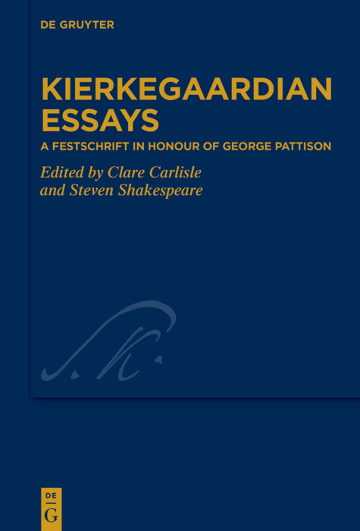Cover image for Kierkegaardian Essays ISBN 9783110741995