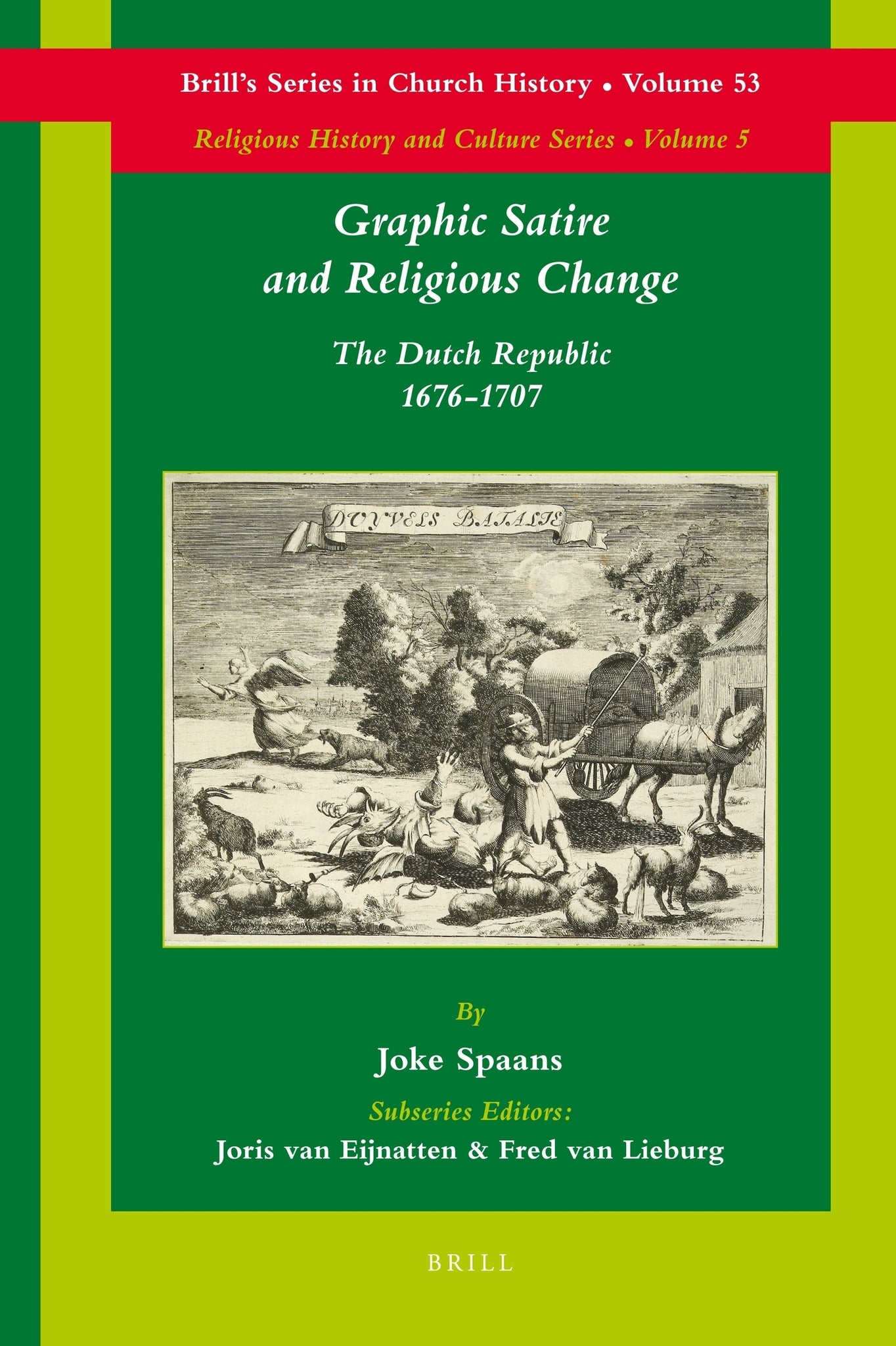 Cover image for Graphic Satire and Religious Change ISBN 9789004206694