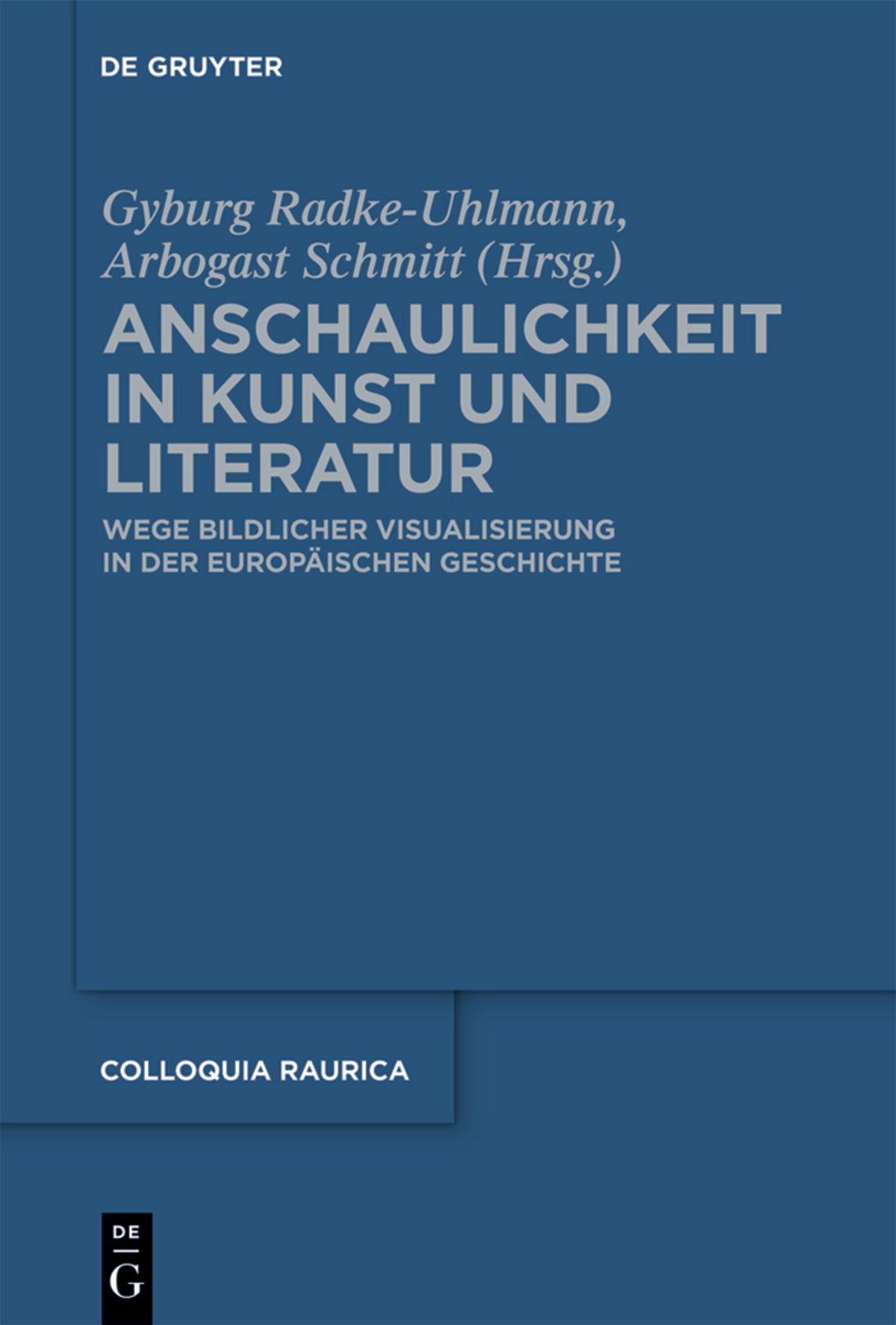Anschaulichkeit in Kunst und Literatur