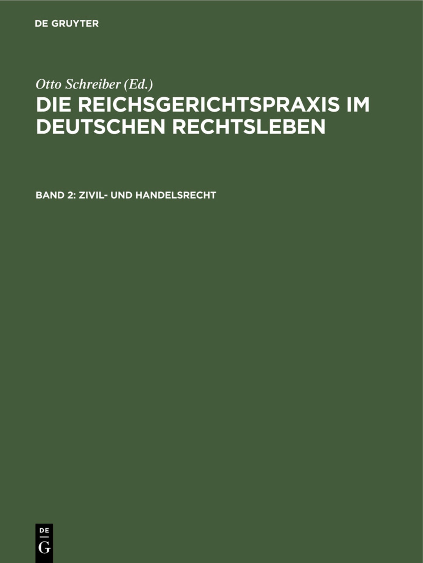 Zivil- und Handelsrecht