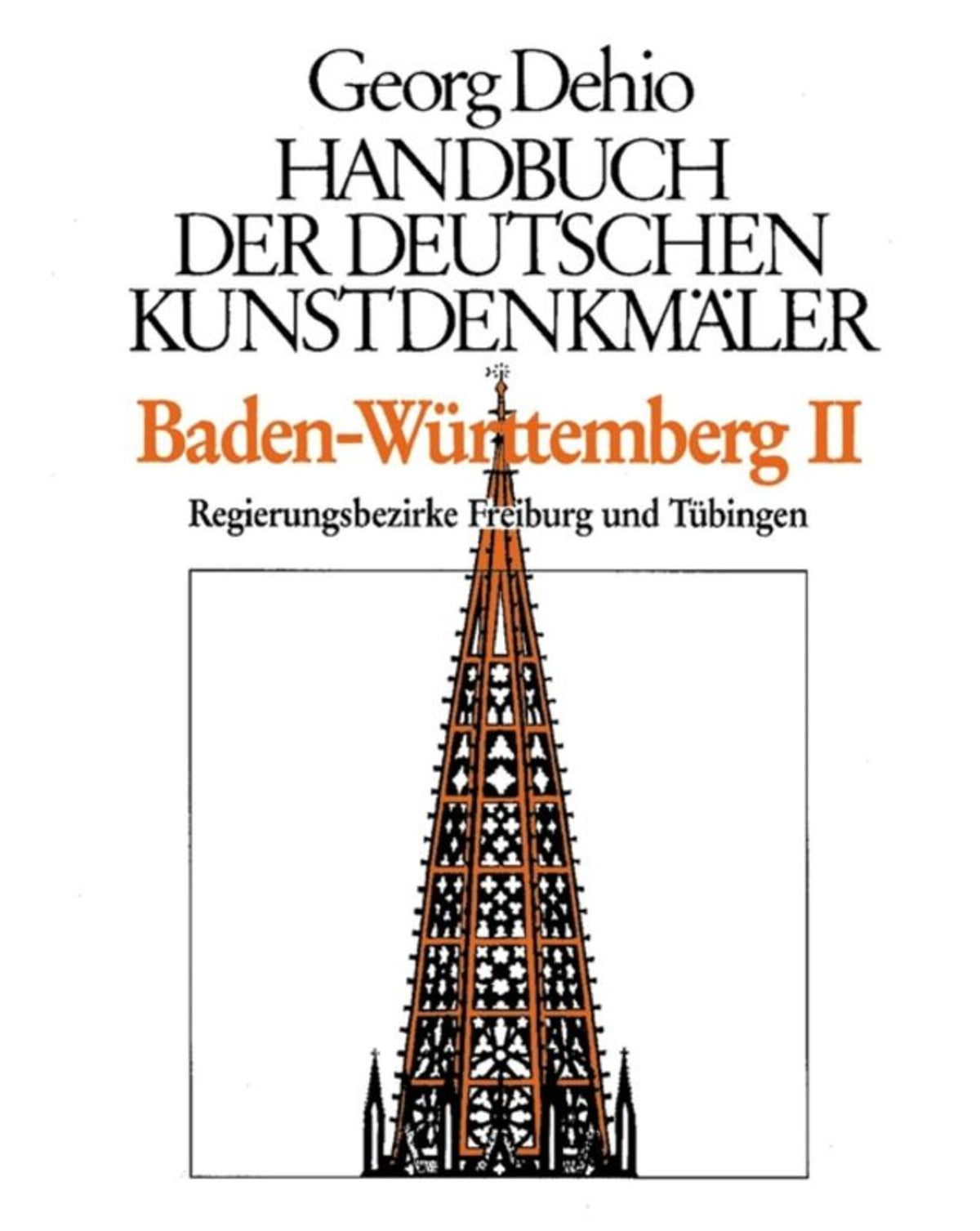 Cover image for Dehio - Handbuch der deutschen Kunstdenkmäler / Baden-Württemberg Bd. 2 ISBN 9783422030305