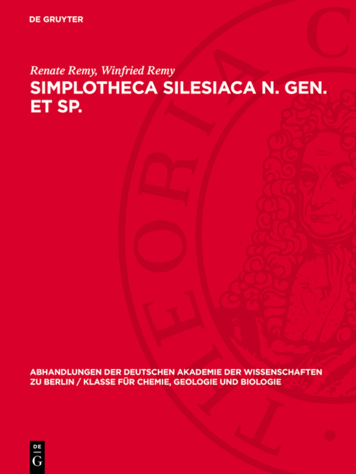 Simplotheca Silesiaca n. gen. et sp.