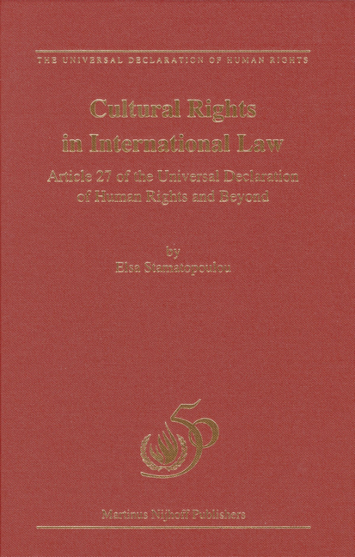 Cultural Rights in International Law