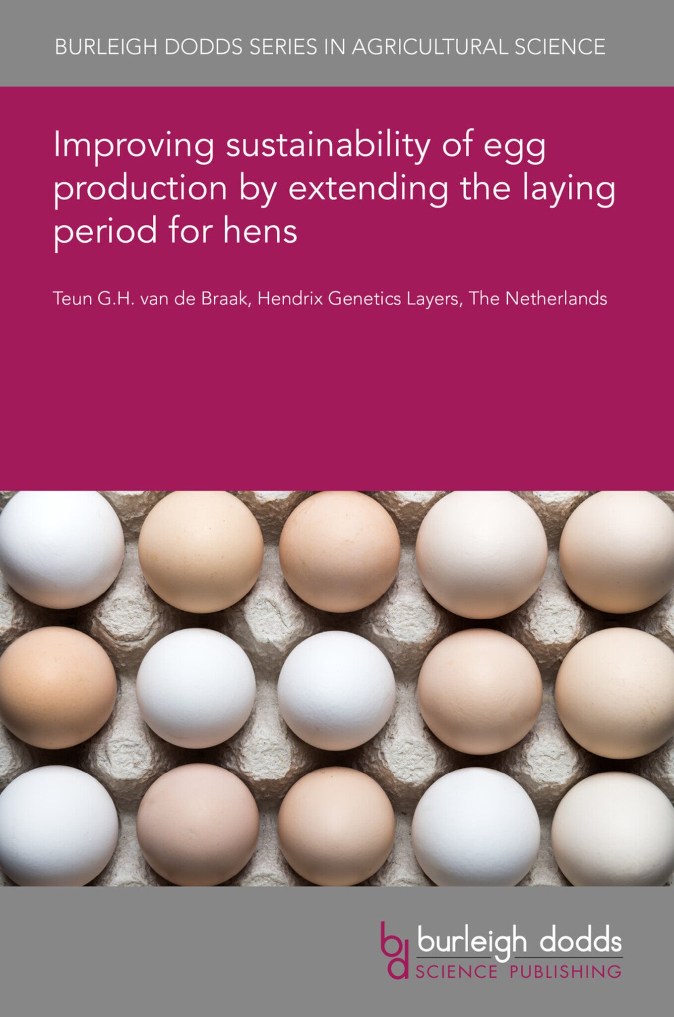 Cover image for Improving sustainability of egg production by extending the laying period for hens ISBN 9781835455203
