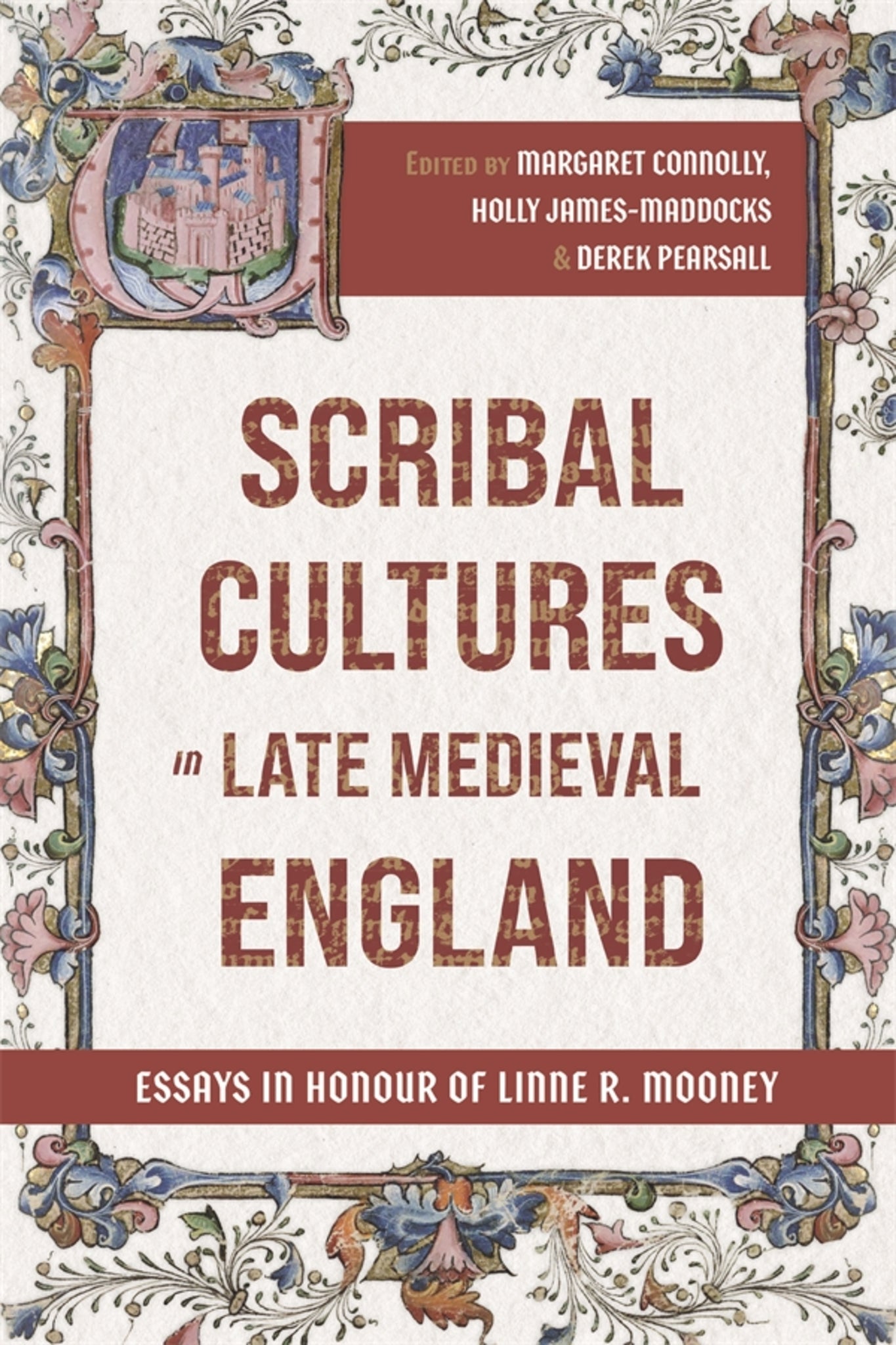 Cover image for Scribal Cultures in Late Medieval England ISBN 9781843845751