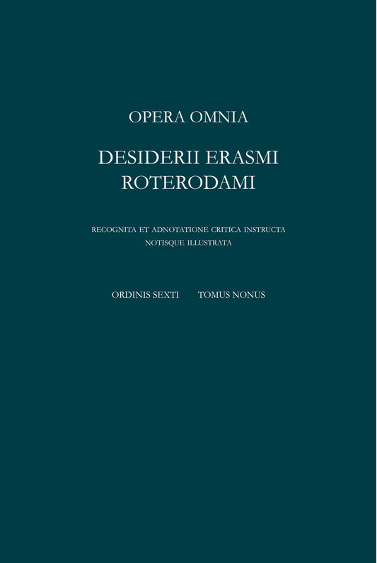 VI-9 Ordinis sexti tomus nonus
