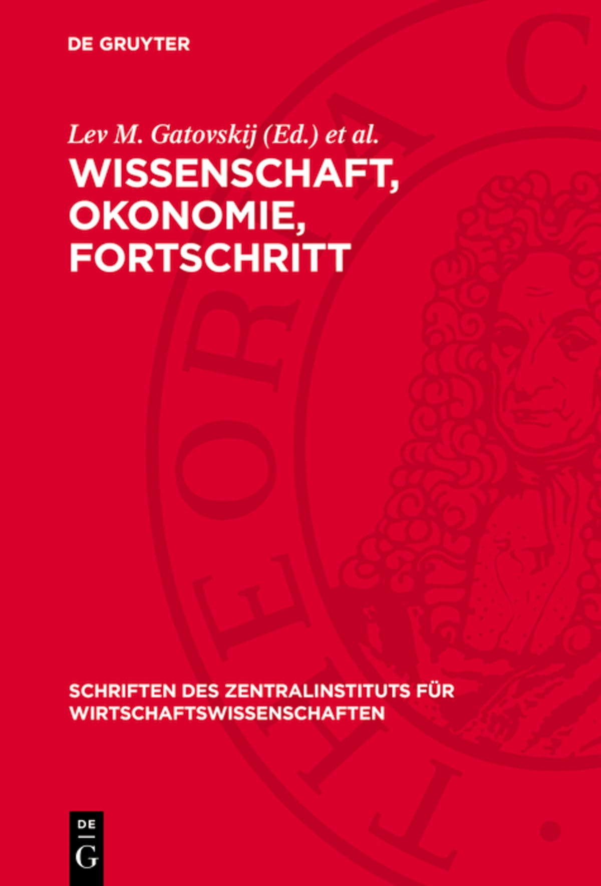 Cover image for Wissenschaft, Okonomie, Fortschritt ISBN 9783112699737