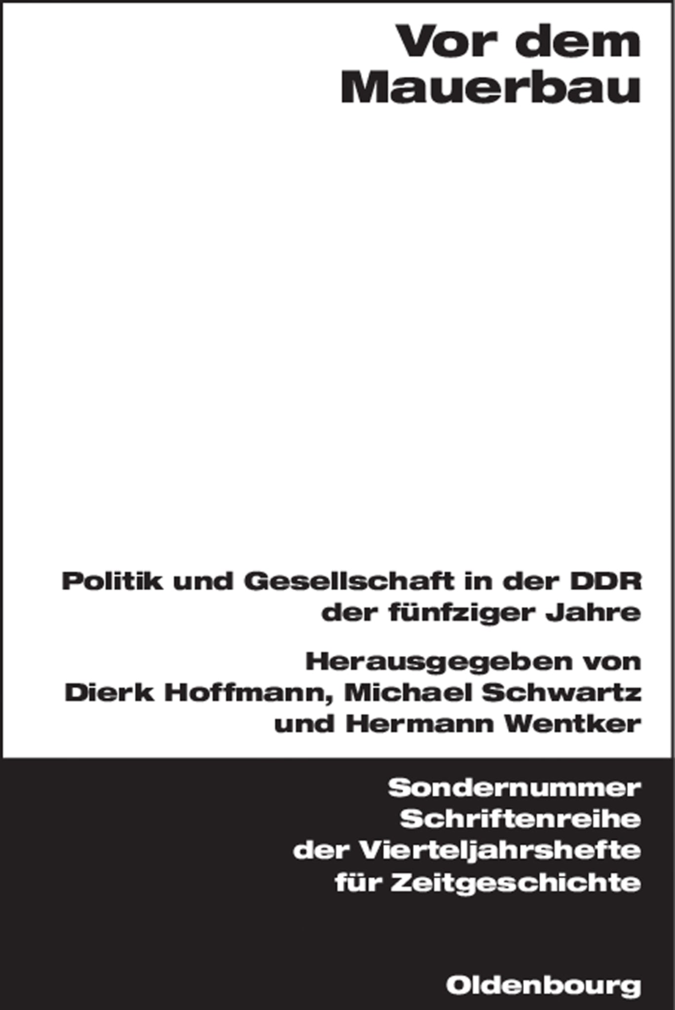 Vor dem Mauerbau