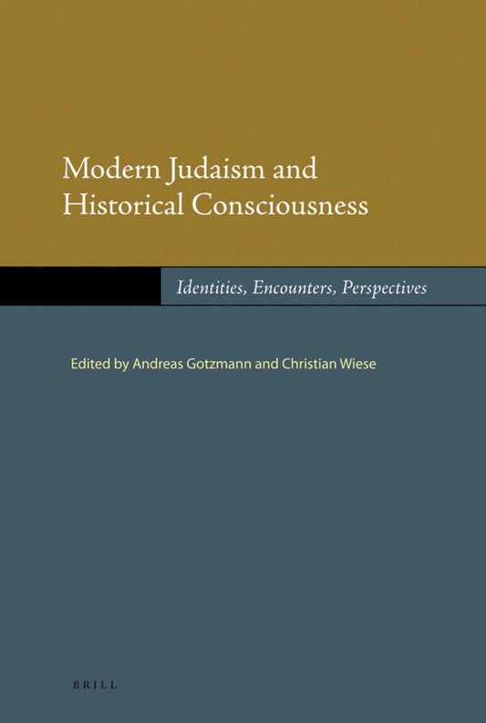 Modern Judaism and Historical Consciousness