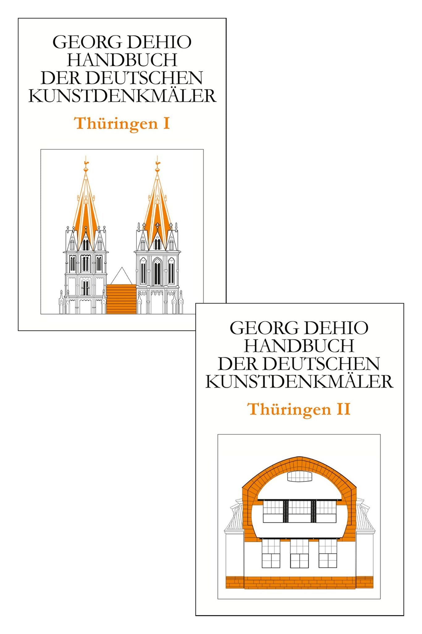 Cover image for Set Dehio - Handbuch der deutschen Kunstdenkmäler / Thüringen Bd. I+II ISBN 9783422802957