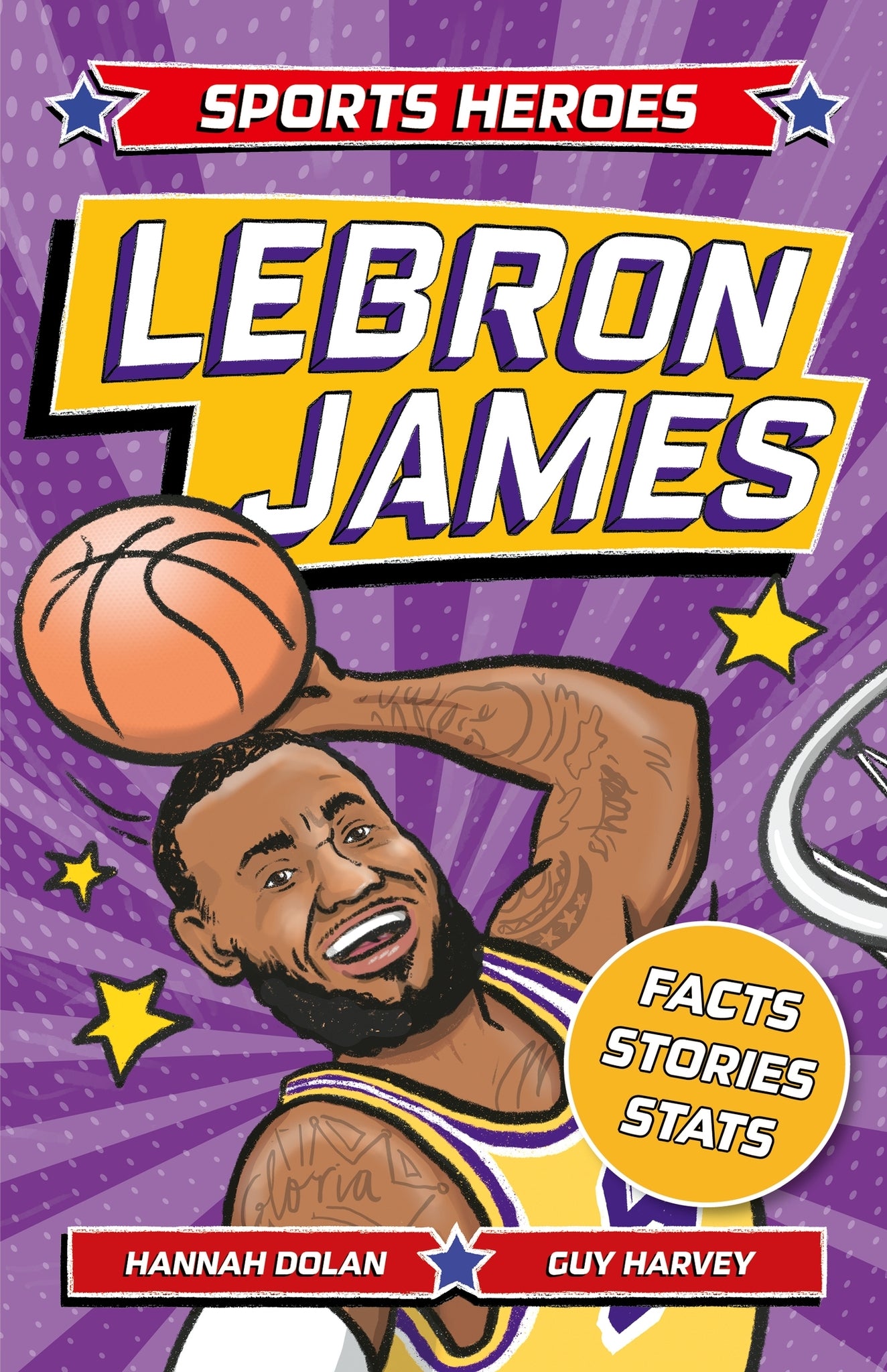 Cover image for Sports Heroes: LeBron James ISBN 9781839352720