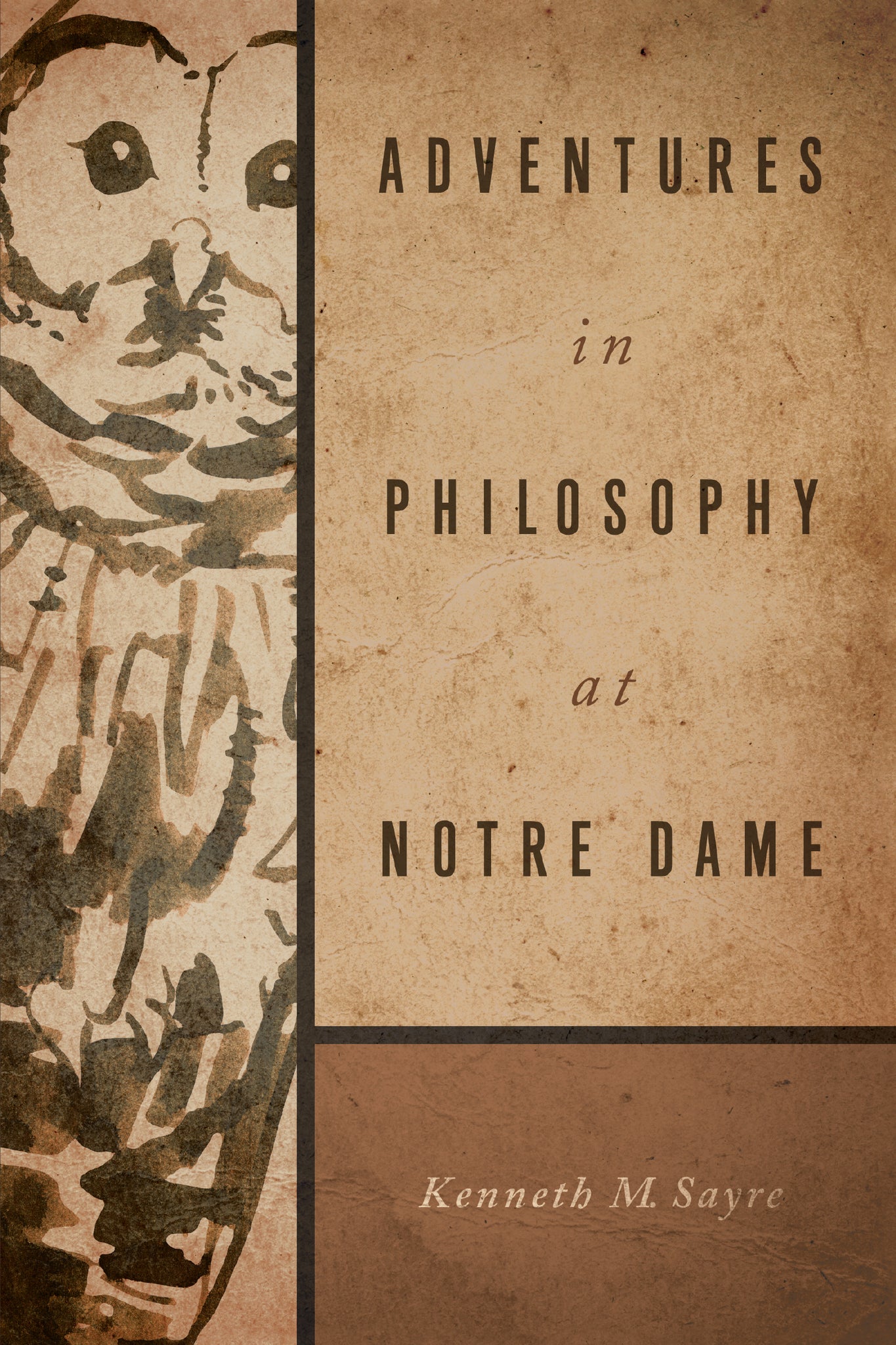 Cover image for Adventures in Philosophy at Notre Dame ISBN 9780268017842