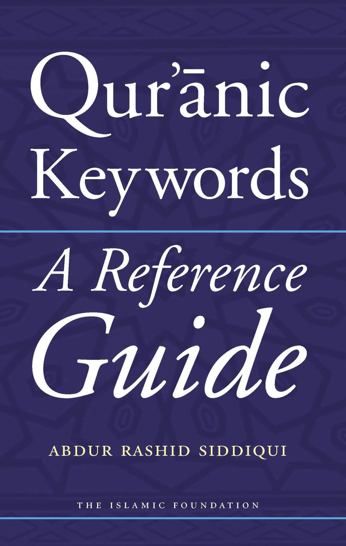 Cover image for Qur'anic Keywords ISBN 9780860374428