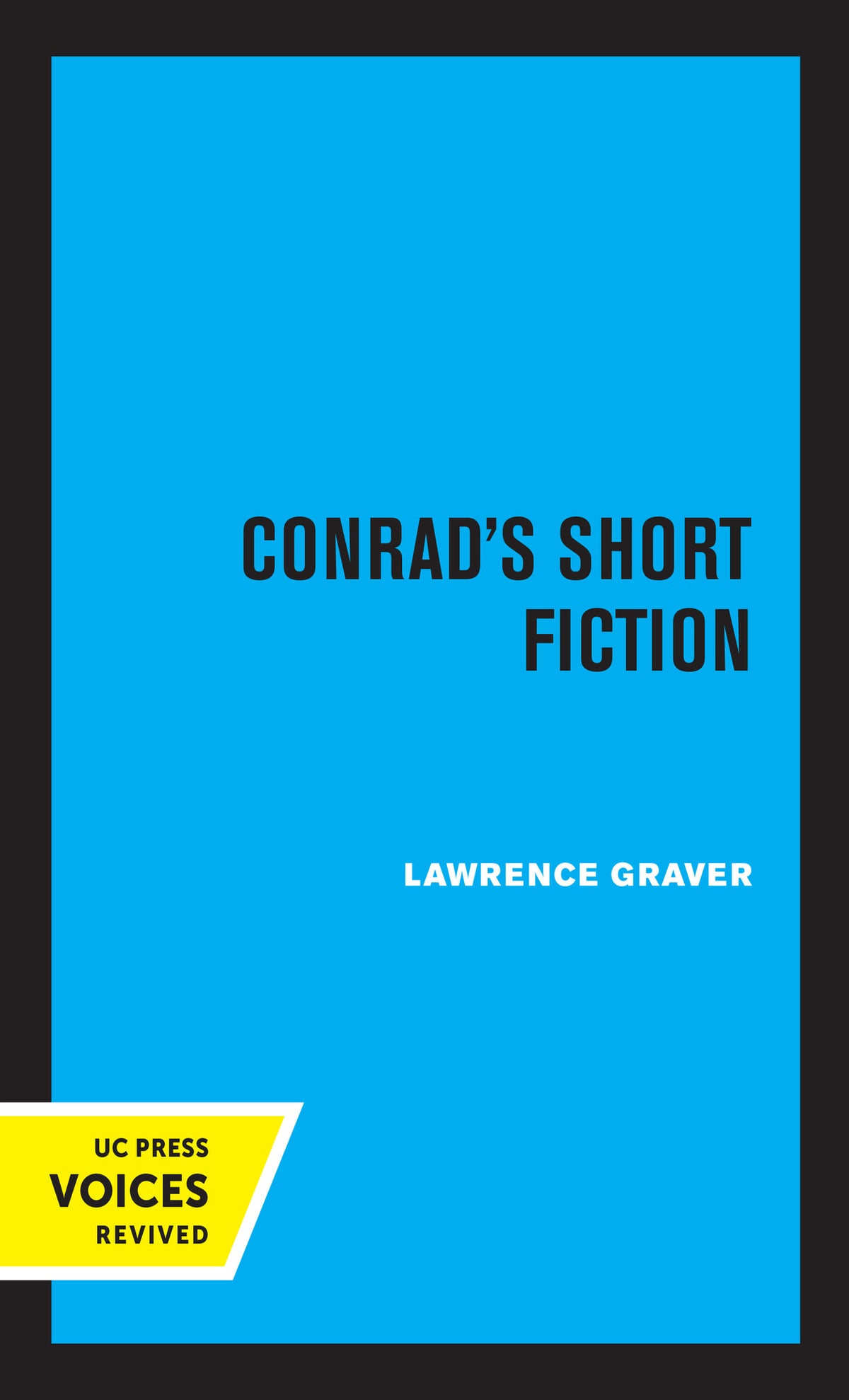 Cover image for Conrad's Short Fiction ISBN 9780520338081