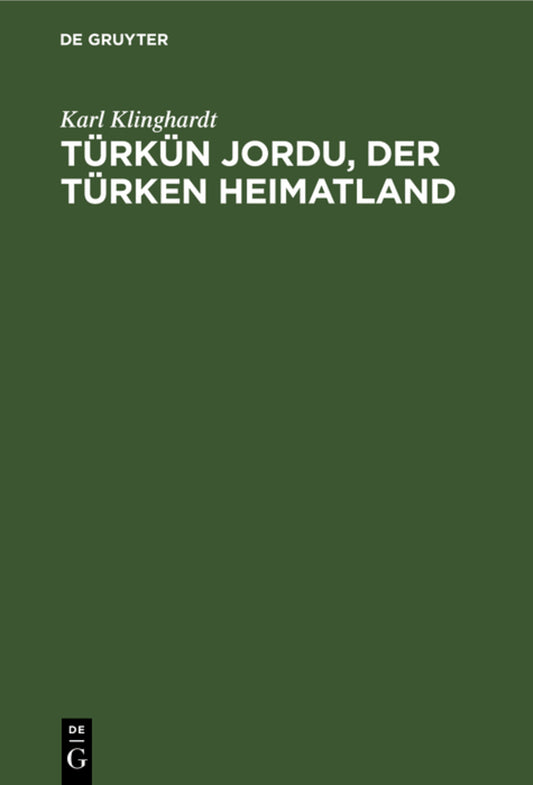 Türkün Jordu, der Türken Heimatland