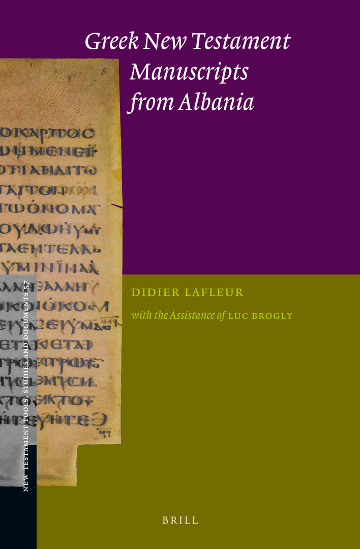 Cover image for Greek New Testament Manuscripts from Albania ISBN 9789004367838