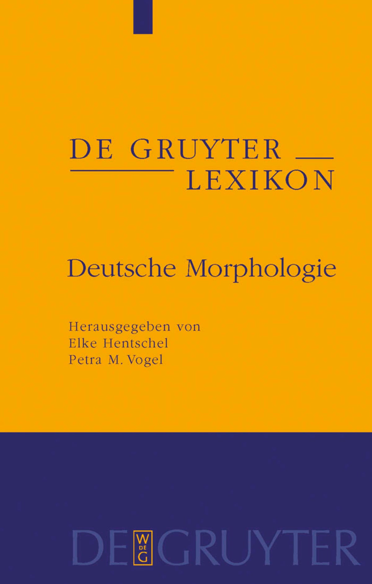 Cover image for Deutsche Morphologie ISBN 9783110185621